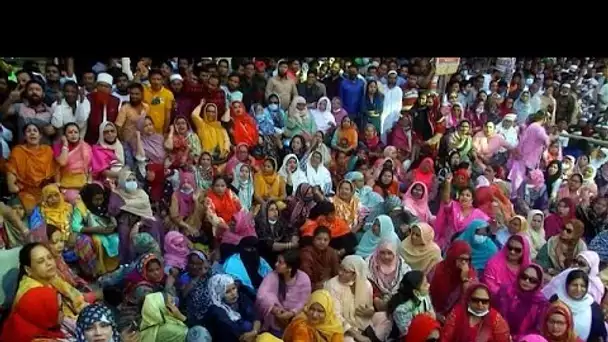 Manifestations au Bangladesh pour la santé de l'ancienne Première ministre