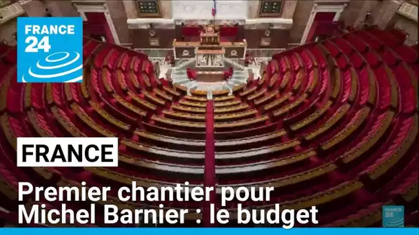 Premier chantier pour Michel Barnier après trois jours à Matignon : le budget • FRANCE 24