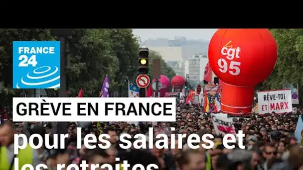 Journée de mobilisation dans toute la France pour les salaires et les retraites • FRANCE 24