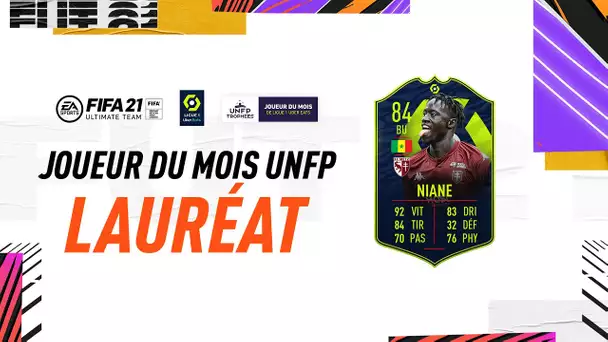 Ibrahima Niane est élu Trophée UNFP du Joueur du Mois de septembre ! #FUT21 | #POTM