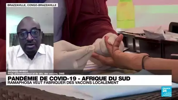 Pandémie de Covid-19 en Afrique du Sud : Ramaphosa veut fabriquer des vaccins localement