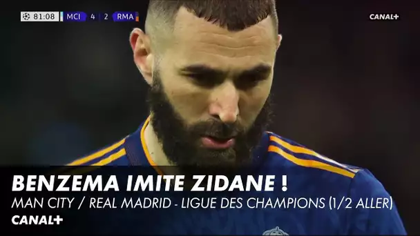 La panenka très osée de Karim Benzema ! - Man City / Real Madrid - Ligue des Champions