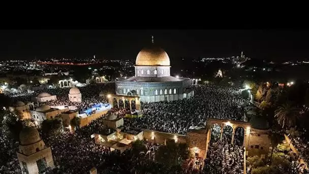 Encore des accrochages sur l'esplanade des Mosquées à Jérusalem