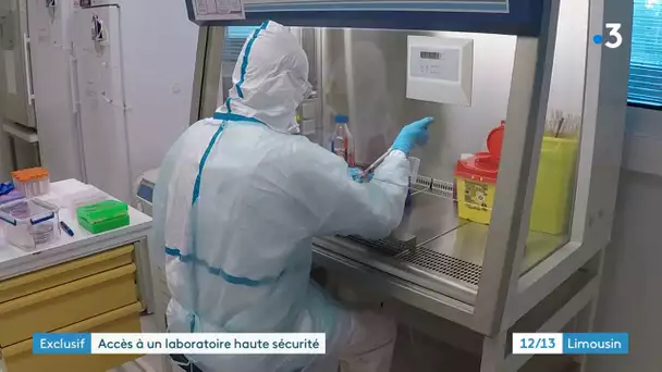 Limoges : au coeur d'un laboratoire de haute-sécurité