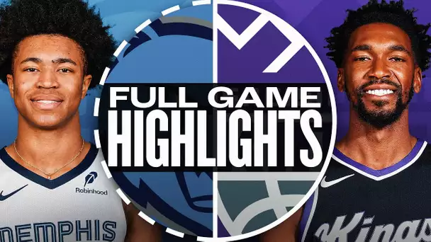 GRIZZLIES at KINGS | FULL GAME HIGHLIGHTS | January 3, 2025