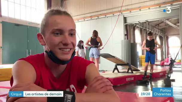 L'école du cirque à Châtellerault prépare les artistes de demain