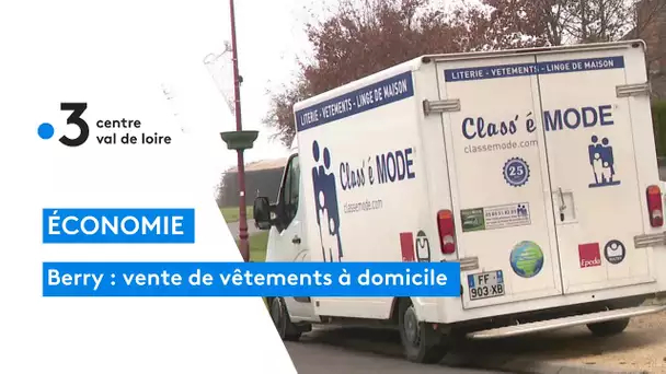 Dans le Berry, une camionnette pour vendre des vêtements à domicile