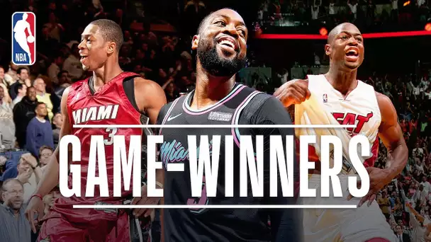 Dwyane Wade&#039;s Career Game-Winners!