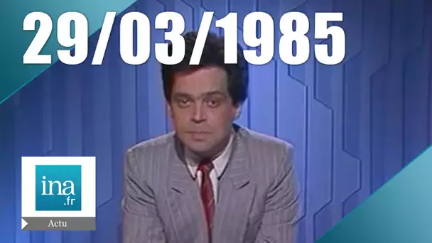 Soir 3  du 29 mars 1985 - Meurtre de Bernard Laroche | Archive INA