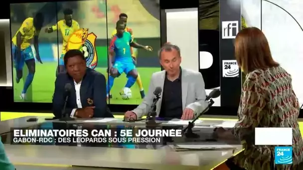 Éliminatoires CAN-2024 : avant le match Gabon-RDC, des Léopards sous pression • FRANCE 24