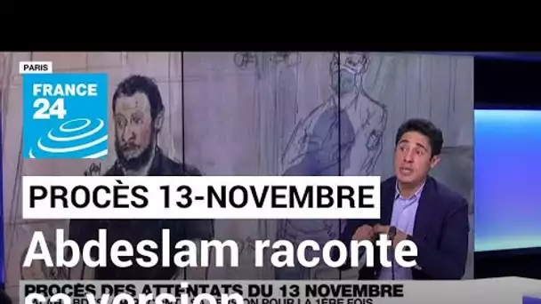 Procès du 13-Novembre : Salah Abdeslam raconte sa version pour la 1ère fois • FRANCE 24