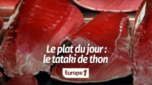 Le plat du jour : le tataki de thon