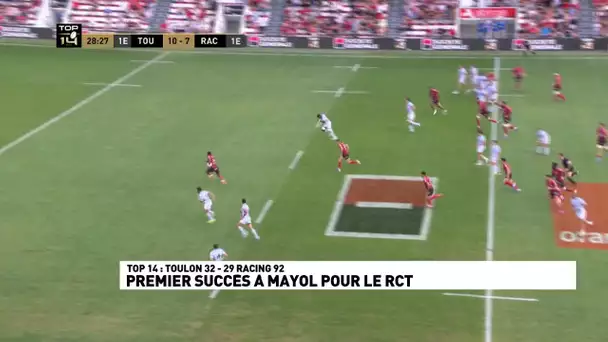 Premier succès à Mayol pour le RCT