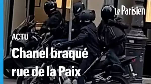 "J'ai vu l'homme armé en scooter" : plusieurs millions d'euros braqués chez Chanel à Paris