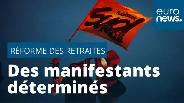 Retraites : affluence en net repli pour la seconde vague de mobilisation