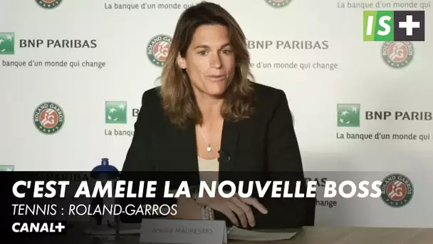 Amélie Mauresmo directrice de Roland-Garros