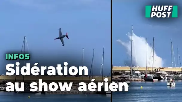 Un avion s’abîme en mer lors d’un show aérien dans le Var