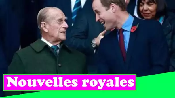 Le prince William partage la plaisanterie hilarante du prince Philip après qu'un garçon inconscient