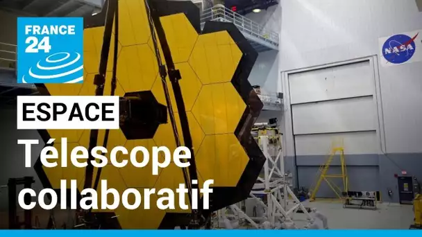 Espace : le télescope James Webb, une collaboration entre Europe et Amériques • FRANCE 24