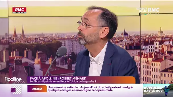 Robert Ménard : "Marine Le Pen n’arrive toujours pas à convaincre sur les réponses"