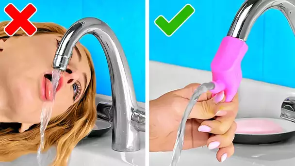 ASTUCES ET GADGETS POUR LA SALLE DE BAIN AFIN D'AMÉLIORER TA ROUTINE QUOTIDIENNE