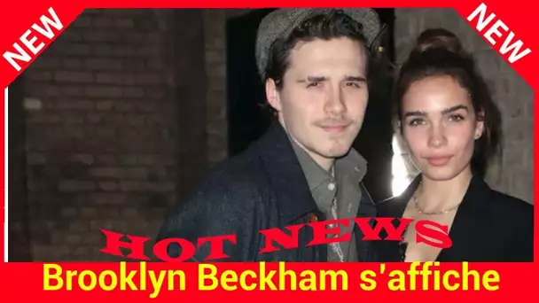 Brooklyn Beckham s’affiche avec sa petite amie, la canonissime Hana Cross