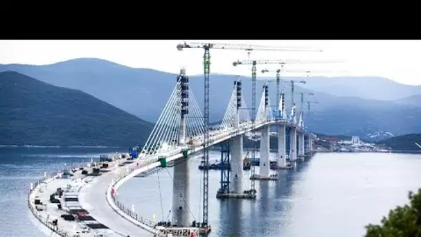 La Croatie inaugure le gigantesque pont de Peljesac