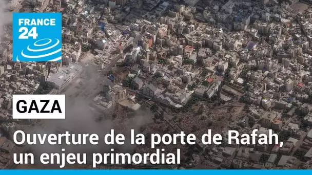 "Le passage par la porte de Rafah était un enjeu primordial pour Joe Biden", assure Matthieu Mabin