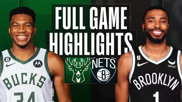 BUCKS at NETS | FULL GAME HIGHLIGHTS | February 28, 2023