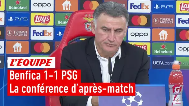 Galtier : "À la 44e minute, Marco Verratti peut avoir une jambe cassée"