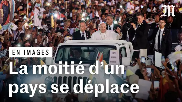 Le pape accueilli comme une rock star en Asie