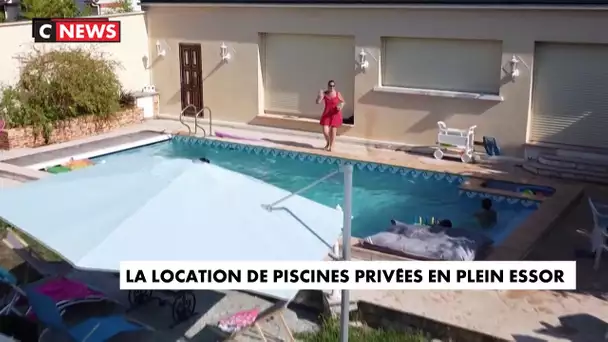 La location de piscines privées en plein essor