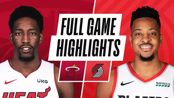 HEAT at BLAZERS | FULL GAME HIGHLIGHTS | April 11, 2021