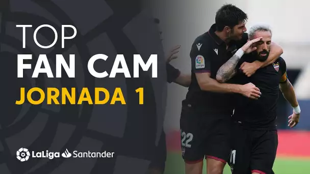 LaLiga Fan Cam Jornada 1: Vini Jr, Braithwaite & Lamela