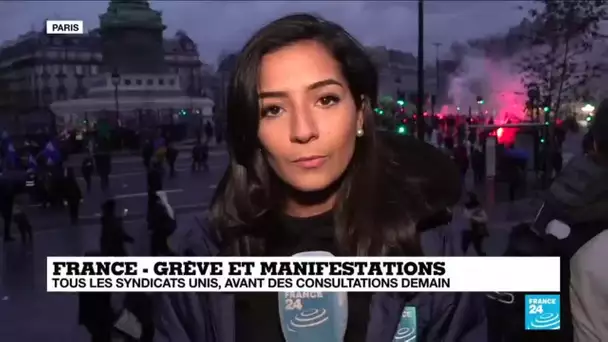 Grève : "Des clashs ont eu lieu au niveau de la place de la Nation"