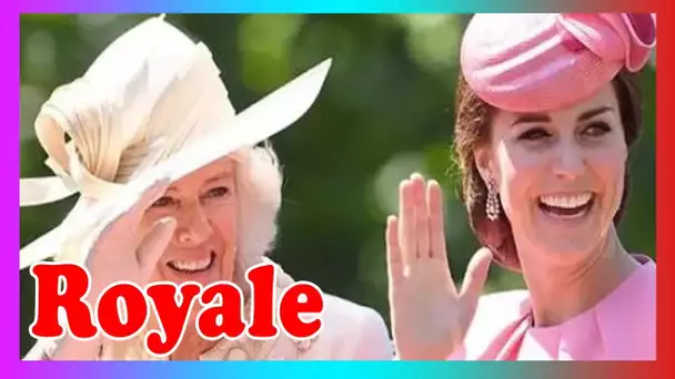 ''Camilla trop contente que Kate soit sous les feux de la rampe !'' Les Britanniques rejettent