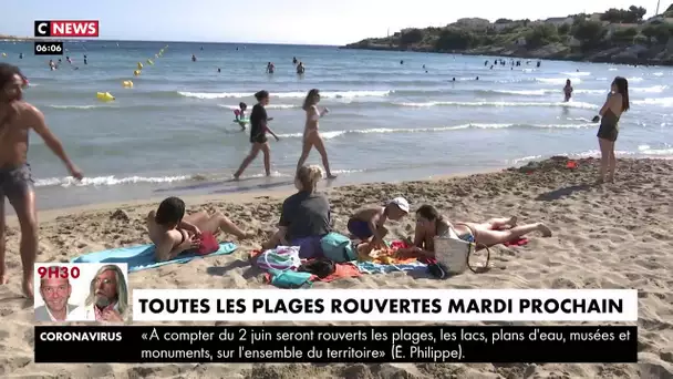 Déconfinement : toutes les plages rouvertes mardi prochain