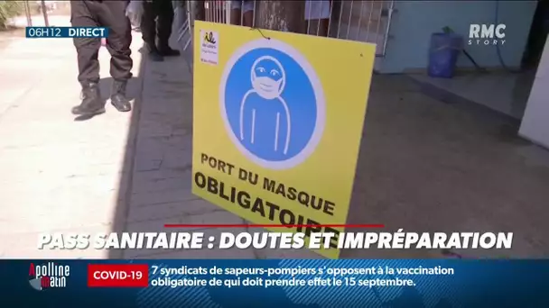 Pass sanitaire contre le Covid-19 : doutes et impréparation avant la mise en place