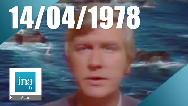 20h Antenne 2 du 14 avril 1978 | La Marée Noire en Bretagne sur 100 km de plage | Archive INA