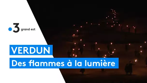 Des flammes à la lumière, le spectacle de la bataille de Verdun