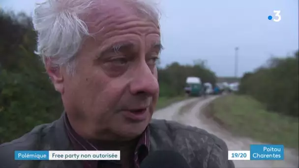 Près de 500 jeunes rassemblés à Saint-Sauvant dans la Vienne pour une fête techno