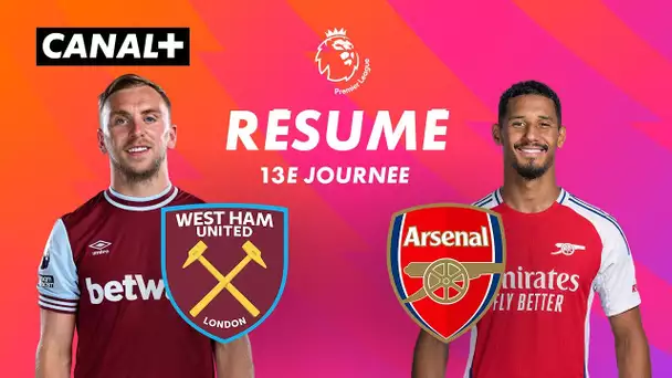 Le résumé de West Ham / Arsenal - Premier League 2024-25 (J13)