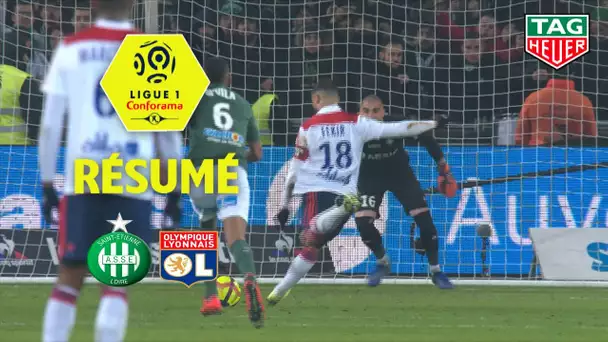 AS Saint-Etienne - Olympique Lyonnais ( 1-2 ) - Résumé - (ASSE - OL) / 2018-19