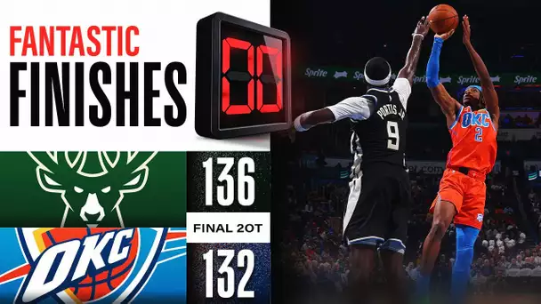 INSANE 2OT ENDING Bucks at Thunder 👀