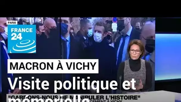 France : le déplacement "politique et mémoriel" de Macron à Vichy • FRANCE 24