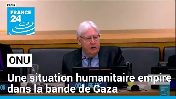 L'ONU s'alarme de la détérioration de la situation humanitaire dans la bande de Gaza • FRANCE 24