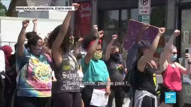 Une semaine après la mort de George Floyd, les manifestants restent mobilisés à Minneapolis