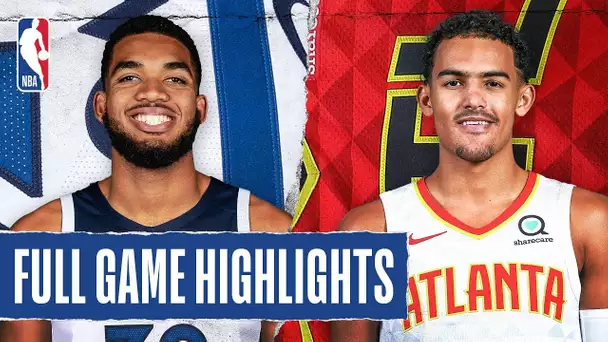 TIMBERWOLVES at HAWKS | FULL GAME HIGHLIGHTS | November 25, 2019