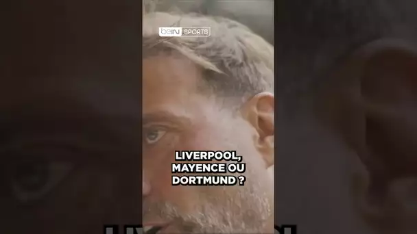 🤔 Mayence, Dortmund ou Liverpool ? Quel est le club préféré de Klopp ? #Shorts