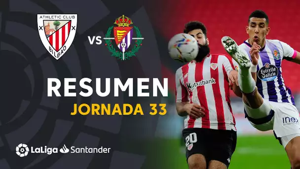 Resumen de Athletic Club vs Real Valladolid (2-2)